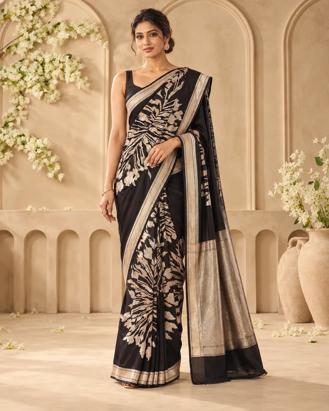 Tussar & Munga Silk Prints collection